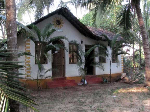 Image of the building of Goa Center for Alternative Photography, Calangute, Goa, India.